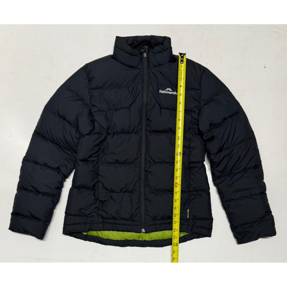 Kathmandu Down Puffer Jacket Women's Full Zip Lightweight Packable Coat Size 8